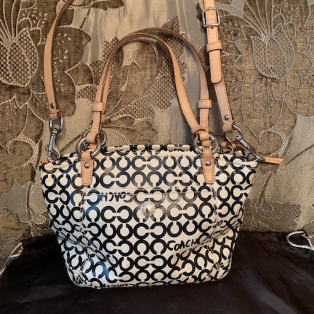 Coach Leah Op-Art Crossbody-